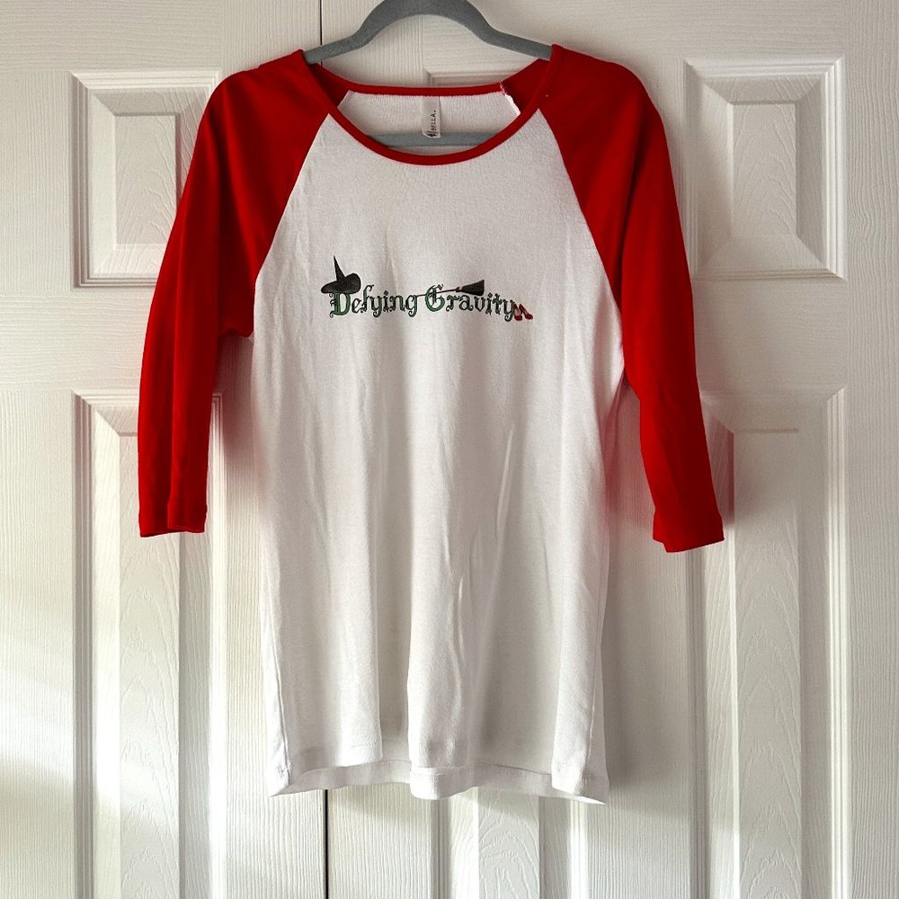 Wicked Long-Sleeve T-Shirt "Defying Gravity" **RUNS SMALL SEE DESC